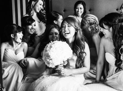 Share expenses with other bridesmaids. Image provided by D Park Photography