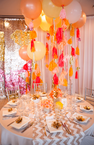 Fun Bridal Showers Image provided by White Lilac Event Design