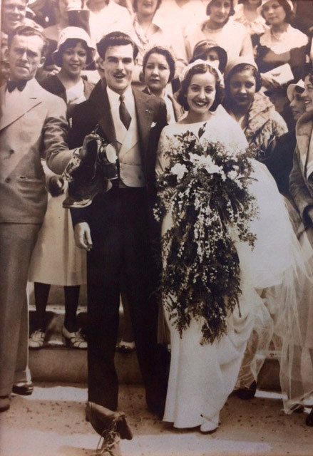 A wedding dress made in 1932 has been handed down through five generations of the same family. (Photo courtesy of Marta O'Hara)